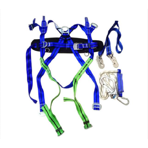 Adjustable Full Body Height Construction Safety Belt and Outdoor Climbing Harness